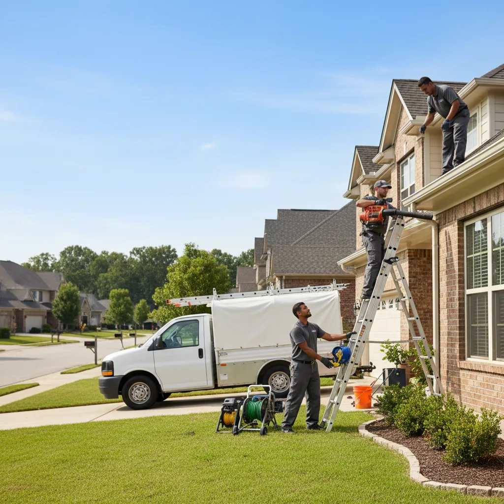 Home Gutter Service in Baird, TX near me
